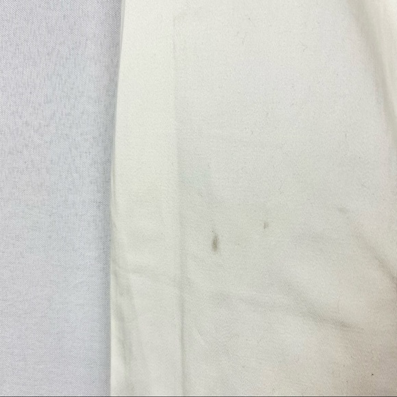 NEW Tommy Hilfiger White Janie Flat Front Bootcut Chino Pants 10 - Picture 6 of 6